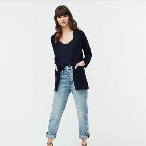 JCREW SOPHIE OPEN-FRONT SWEATER-BLAZER